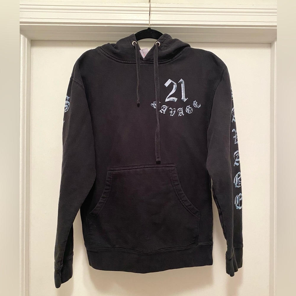 21 SAVAGE THE OFF SEASON 2021 TOUR HOODIE Size small black Slaughter gang